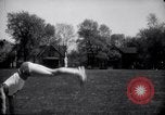 Image of University of Illinois Gymnasts Team perform gymnastics Champaign Illinois USA, 1938, second 41 stock footage video 65675028781