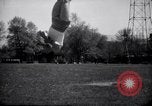 Image of University of Illinois Gymnasts Team perform gymnastics Champaign Illinois USA, 1938, second 45 stock footage video 65675028781