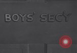 Image of boys refuse to play with a Jewish boy New Haven Connecticut USA, 1940, second 28 stock footage video 65675028784