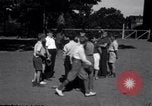 Image of boys refuse to play with a Jewish boy New Haven Connecticut USA, 1940, second 57 stock footage video 65675028784