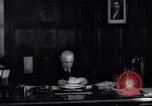 Image of Secretary of State of Mexico Eduardo Hays in his office Mexico, 1938, second 7 stock footage video 65675028793