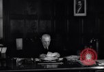 Image of Secretary of State of Mexico Eduardo Hays in his office Mexico, 1938, second 8 stock footage video 65675028793