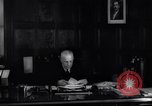 Image of Secretary of State of Mexico Eduardo Hays in his office Mexico, 1938, second 9 stock footage video 65675028793