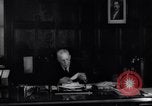 Image of Secretary of State of Mexico Eduardo Hays in his office Mexico, 1938, second 10 stock footage video 65675028793