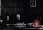 Image of Secretary of State of Mexico Eduardo Hays in his office Mexico, 1938, second 11 stock footage video 65675028793