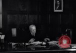 Image of Secretary of State of Mexico Eduardo Hays in his office Mexico, 1938, second 13 stock footage video 65675028793