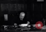 Image of Secretary of State of Mexico Eduardo Hays in his office Mexico, 1938, second 22 stock footage video 65675028793