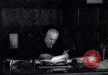 Image of Secretary of State of Mexico Eduardo Hays in his office Mexico, 1938, second 25 stock footage video 65675028793