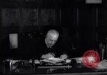 Image of Secretary of State of Mexico Eduardo Hays in his office Mexico, 1938, second 26 stock footage video 65675028793