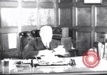 Image of Secretary of State of Mexico Eduardo Hays in his office Mexico, 1938, second 29 stock footage video 65675028793
