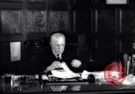 Image of Secretary of State of Mexico Eduardo Hays in his office Mexico, 1938, second 30 stock footage video 65675028793