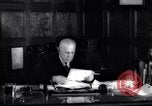 Image of Secretary of State of Mexico Eduardo Hays in his office Mexico, 1938, second 33 stock footage video 65675028793