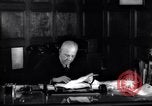Image of Secretary of State of Mexico Eduardo Hays in his office Mexico, 1938, second 37 stock footage video 65675028793