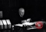 Image of Secretary of State of Mexico Eduardo Hays in his office Mexico, 1938, second 59 stock footage video 65675028793