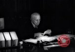 Image of Secretary of State of Mexico Eduardo Hays in his office Mexico, 1938, second 61 stock footage video 65675028793