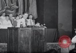 Immagine di Il procedimento di unificazione democratica riunione Mo Ran Pong Pyongyang Corea del Nord, 1949, secondo 30 filmato di repertorio 65675028804