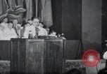 Immagine di Il procedimento di unificazione democratica riunione Mo Ran Pong Pyongyang Corea del Nord, 1949, secondo 34 filmato di repertorio 65675028804