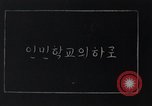 Image of Korean Children in school North Korea, 1948, second 6 stock footage video 65675028806