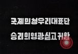 Image of Korean men and women sports champions honored Pyongyang North Korea, 1947, second 5 stock footage video 65675028808