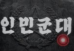 Image of Kim II Sung on North Korean Army's Anniversary Pyongyang North Korea, 1948, second 5 stock footage video 65675028811