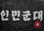 Image of Kim II Sung on North Korean Army's Anniversary Pyongyang North Korea, 1948, second 6 stock footage video 65675028811
