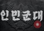 Image of Kim II Sung on North Korean Army's Anniversary Pyongyang North Korea, 1948, second 7 stock footage video 65675028811