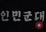 Image of Kim II Sung on North Korean Army's Anniversary Pyongyang North Korea, 1948, second 10 stock footage video 65675028811