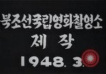 Image of Kim II Sung on North Korean Army's Anniversary Pyongyang North Korea, 1948, second 15 stock footage video 65675028811