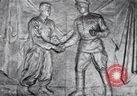 Image of Kim II Sung on North Korean Army's Anniversary Pyongyang North Korea, 1948, second 34 stock footage video 65675028811