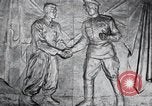 Image of Kim II Sung on North Korean Army's Anniversary Pyongyang North Korea, 1948, second 36 stock footage video 65675028811