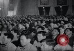 Image of Kim II Sung gives speech in meeting Pyongyang North Korea, 1948, second 3 stock footage video 65675028812