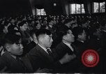 Image of Kim II Sung gives speech in meeting Pyongyang North Korea, 1948, second 30 stock footage video 65675028812