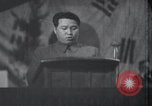 Image of Kim II Sung gives speech in meeting Pyongyang North Korea, 1948, second 51 stock footage video 65675028812