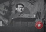 Image of Kim II Sung gives speech in meeting Pyongyang North Korea, 1948, second 59 stock footage video 65675028812