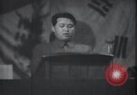 Image of PM Kim II Sung speaks on industrial development North Korea, 1948, second 5 stock footage video 65675028815