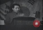 Image of PM Kim II Sung speaks on industrial development North Korea, 1948, second 36 stock footage video 65675028815