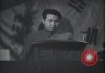 Image of PM Kim II Sung speaks on industrial development North Korea, 1948, second 37 stock footage video 65675028815