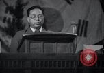 Image of Park Hyun Young speaks on maltreatment of South Koreans North Korea, 1948, second 28 stock footage video 65675028816