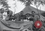 Image of US-Russian soldiers at 38th Parallel Kaesong Korea, 1945, second 36 stock footage video 65675028817