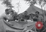 Image of US-Russian soldiers at 38th Parallel Kaesong Korea, 1945, second 42 stock footage video 65675028817