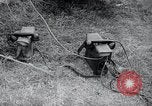 Image of US-Russian soldiers answer field telephones Kaesong Korea 38th Parallel, 1945, second 8 stock footage video 65675028818