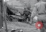 Image of US-Russian soldiers answer field telephones Kaesong Korea 38th Parallel, 1945, second 16 stock footage video 65675028818
