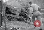 Image of US-Russian soldiers answer field telephones Kaesong Korea 38th Parallel, 1945, second 17 stock footage video 65675028818