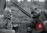 Image of US-Russian soldiers answer field telephones Kaesong Korea 38th Parallel, 1945, second 24 stock footage video 65675028818