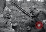 Image of US-Russian soldiers answer field telephones Kaesong Korea 38th Parallel, 1945, second 26 stock footage video 65675028818