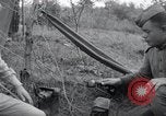 Image of US-Russian soldiers answer field telephones Kaesong Korea 38th Parallel, 1945, second 32 stock footage video 65675028818
