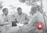 Image of US-Russian soldiers answer field telephones Kaesong Korea 38th Parallel, 1945, second 34 stock footage video 65675028818