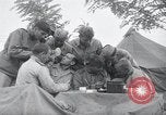 Image of US-Russian soldiers answer field telephones Kaesong Korea 38th Parallel, 1945, second 57 stock footage video 65675028818