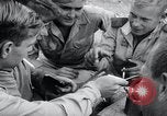 Image of US-Russian soldiers listen guitar Kaesong Korea 38th Parallel, 1945, second 10 stock footage video 65675028819