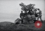 Image of US-Russian soldiers listen guitar Kaesong Korea 38th Parallel, 1945, second 20 stock footage video 65675028819